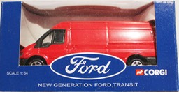 Corgi JUNIOR LIMITED EDITION FORD TRANSIT VAN FORD DIRECT Red 