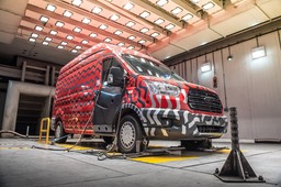 MK8 All-New Ford Transit in the Environmental Test Laboratory at Dunton Technical Centre, Essex (2)