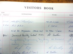 Warley_Visitors Book 03